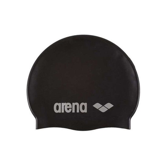 ΠΑΙΔΙΚΟ ΣΚΟΥΦΑΚΙ ΣΙΛΙΚΟΝΗΣ ARENA JR "CLASSIC SILICONE" ACID BLACK-SILVER