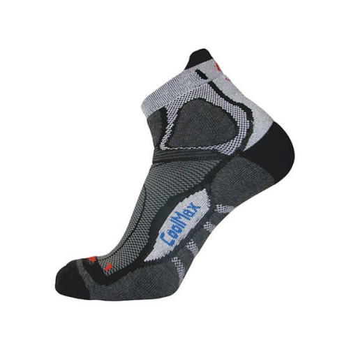 Κάλτσες ALPINTEC Fast Running - Γκρι / Μαύρο