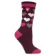 Γυναικείες ΚΑΛΤΣΕΣ HEAT HOLDERS Jacquard Lite Dunham - Wine / Raspbery