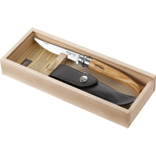 OPINEL SLIM N10 INOX ΕΛΙΑ ΚΑΣΕΤΙΝΑ