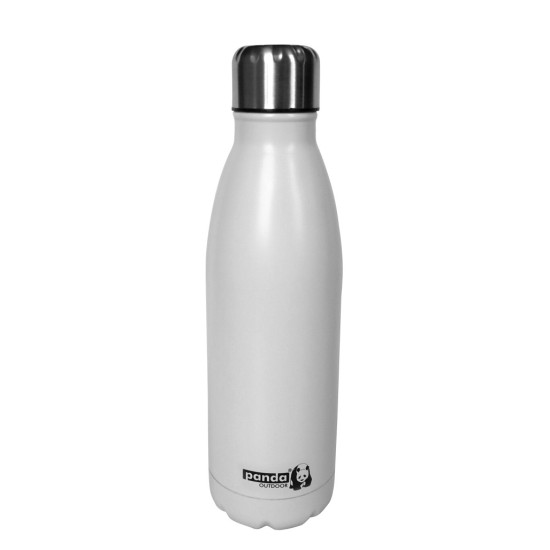 Θερμός μπουκάλι PANDA ανοξείδωτο ατσάλι 500 ml - λευκό