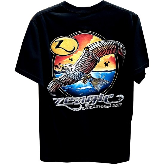 T-Shirt Zeagle Μαύρο
