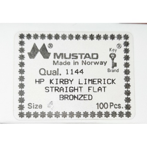 MUSTAD Αγκίστρι 1144 No6 (Made in Norway - 100 τεμ)