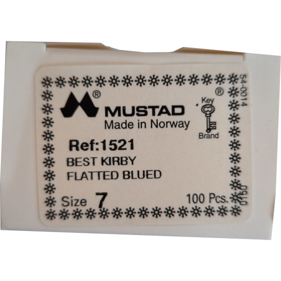 MUSTAD Αγκίστρι 1521 No6 (Made in Norway - 100 τεμ)