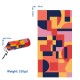 Πετσέτα ALPINTEC Microfiber DryFast Paint 90×180 Shapes II