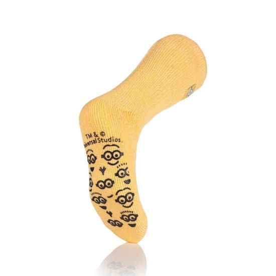 Παιδικές κάλτσες HEAT HOLDERS Minions (Νο 26-30) - κίτρινο