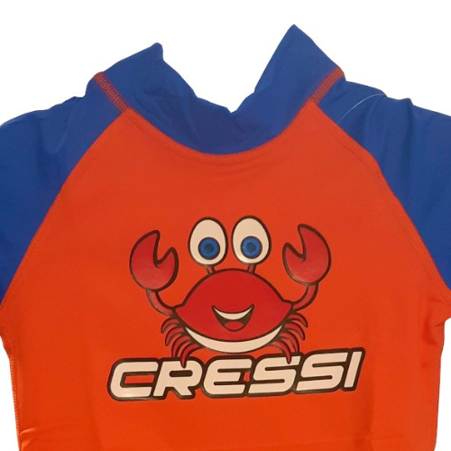 Παιδικό Rash Guard CRESSI πορτοκαλί / μπλε