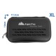 Πετσέτα ALPINTEC Microfiber DryFast 75x150 - μαύρο