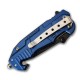 ALPIN Σουγιάς Tactical D2 (5.7cm) με κόφτη και θραύστη βολφραμίου- μπλε