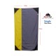 Προστατευτική ψάθα ALPINTEC Favour Single 100cm x 180cm - ανθρακίτης / κίτρινο