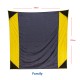 Προστατευτική ψάθα ALPINTEC Favour Family 210cm x 210cm - κίτρινο / ανθρακίτης / κίτρινο