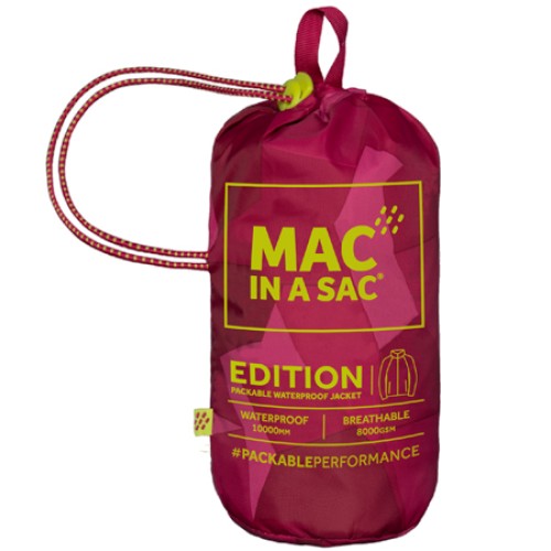 Αδιάβροχο MAC IN A SAC Origin 2 Edition - παραλλαγής ροζ