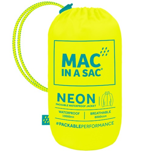 Αδιάβροχο MAC IN A SAC Origin 2 - νέον κίτρινο