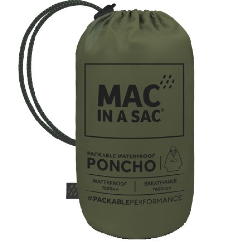 Αδιάβροχο πόντσο MAC IN A SAC - χακί