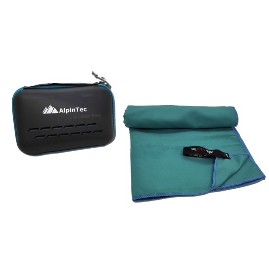 Πετσέτα ALPINTEC Microfiber DryFast 75×150 - teal blue