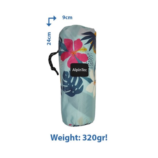 Πετσέτα ALPINTEC Microfiber DryFast Paint 90×180 - Tropical