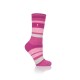 Γυναικείες ΚΑΛΤΣΕΣ HEAT HOLDERS Lite Jacquard Stripe Socks - Clayton - Pink