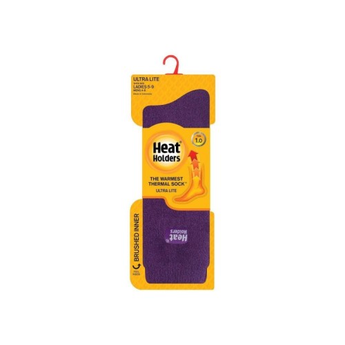 Γυναικείες κάλτσες HEAT HOLDERS Ultra Lite - Μωβ