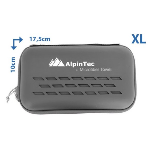 Πετσέτα ALPINTEC Microfiber DryFast 75×150 - γκρι