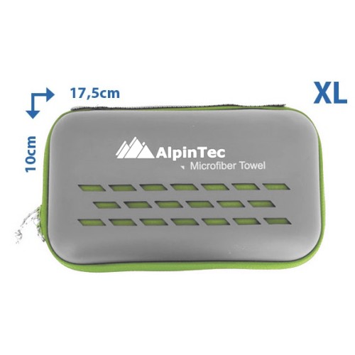 Πετσέτα ALPINTEC Microfiber DryFast 75x150 - πράσινη