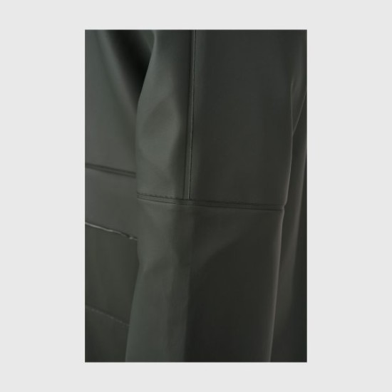 Αδιάβροχο κουστούμι aνδρικό ANORAK Street R long με ανακλαστικό - μαύρο