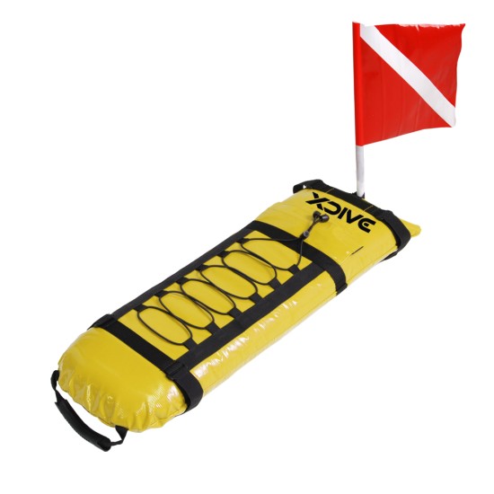 XDive Σημαδούρα Boreas Tarpaulin Θάλαμο Pvc Πλακέ 65007 // Κίτρινη