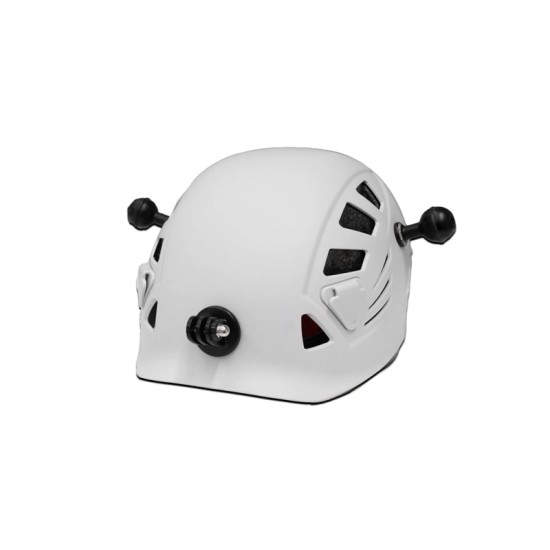 Κράνος σπηλαιοκατάδυσης CARBONARM με βάση για GoPro και βάσεις για φώτα