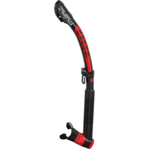 CRESSI ITACA SNORKEL BLACK/RED