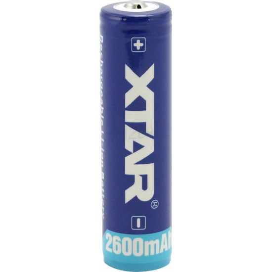 XTAR 18650 2600mAh Μπαταρία με προστασία