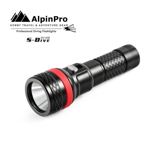 AlpinPro Φακός Κατάδυσης LED DV-01R  S-DIVE