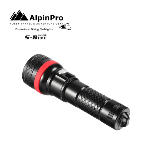 AlpinPro Φακός Κατάδυσης LED DV-01R  S-DIVE