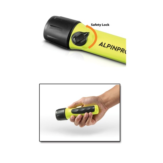 AlpinPro Φακός Κατάδυσης LED με Φωτεινότητα 240lm για Βάθος έως 30m