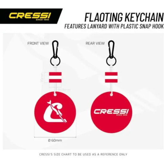 Μπρελόκ Cressi Floating Κόκκινο