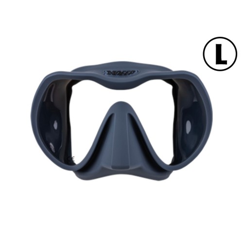 ΜΑΣΚΑ XDEEP RADICAL L FRAMELESS ΓΚΡΙ