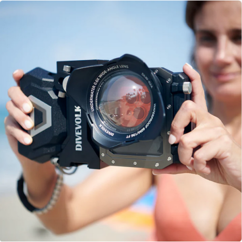 New DIVEVOLK OCEAN KIT - SeaTouch 4 Max Underwater housing Ocean Kit for iPhone and most Android smartphone.