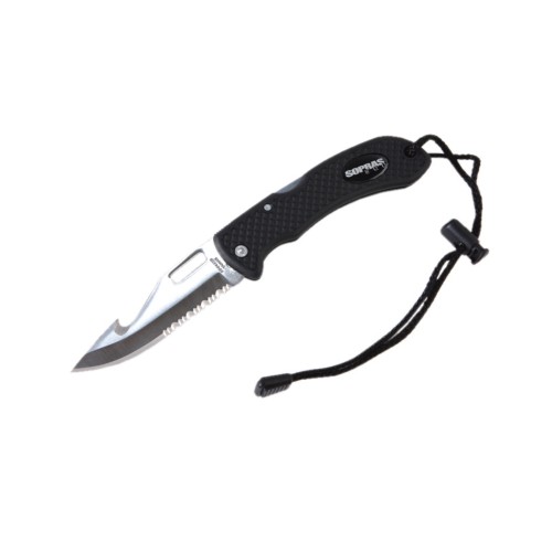 SOPRAS TEK Foldable Knife SS // Μαύρο