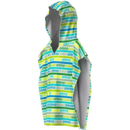 Arena Kids Terry Poncho Παιδικό Μπουρνούζι  - Lime