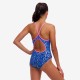 Παιδικό μαγιό Funkita Girl's Single Strap One Piece ''Blue Viper''