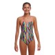 Παιδικό μαγιό Funkita Girl's Single Strap One Piece ''Curl Curl''