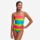 Παιδικό μαγιό Funkita Girl's Single Strap One Piece ''Melting Mayhem''