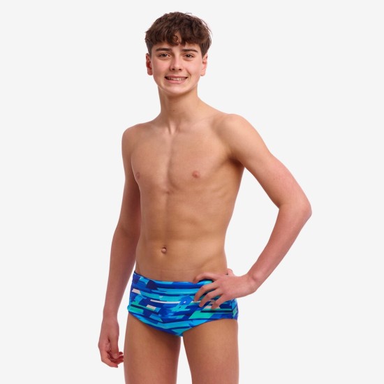Παιδικό μαγιό FUNKY TRUNKS Printed boys - Pace Racer
