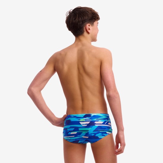 Παιδικό μαγιό FUNKY TRUNKS Printed boys - Pace Racer