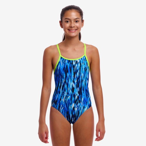 Παιδικό μαγιό Funkita Girl's Single Strap One Piece ''Wing Streak''