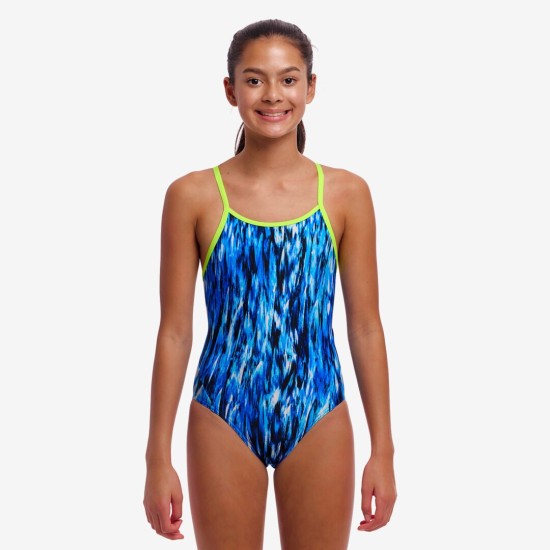 Παιδικό μαγιό Funkita Girl's Single Strap One Piece ''Wing Streak''