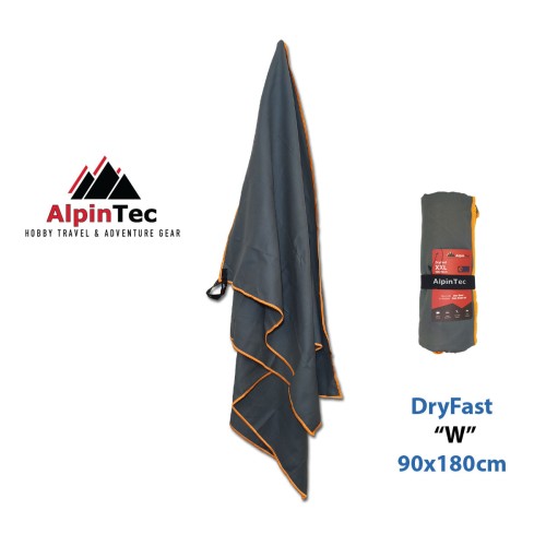 Πετσέτα ALPINTEC Microfiber DryFast ''W" XXL Cool Grey
