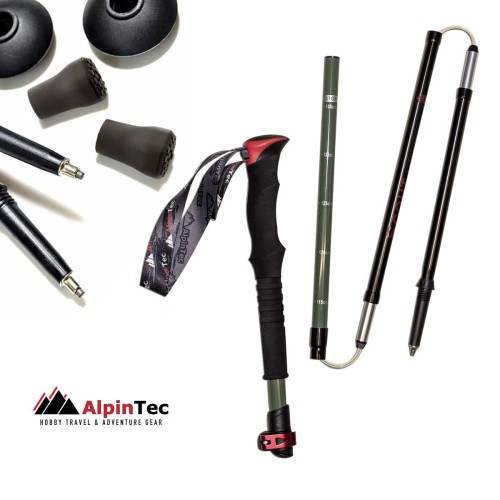 AlpinTec Scout Alum (Z-POLES) Khaki