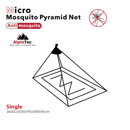 Κουνουπιέρα ALPINTEC Micro Single