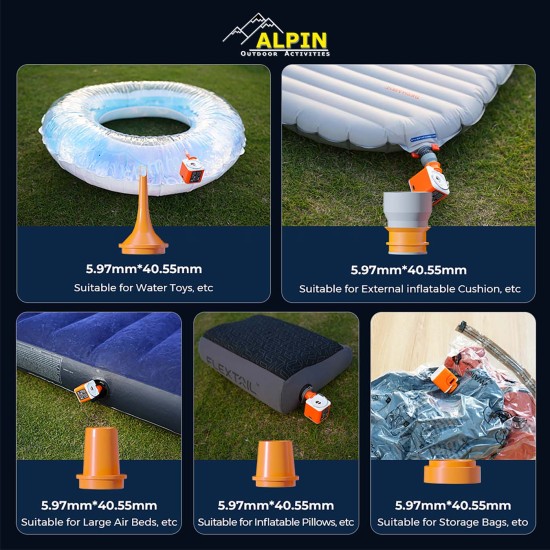 Alpin Outdoor NANO 5 Συμπαγης Τρομπα Αερα 4kpa 250lm