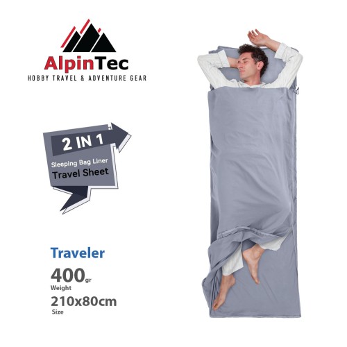 AlpinTec Liner υπνόσακου Traveler Single