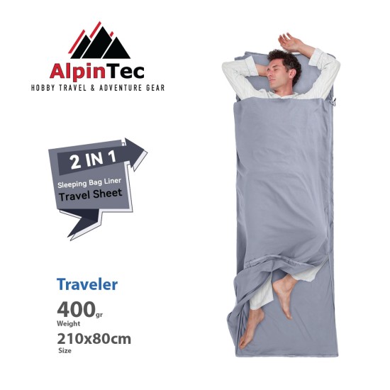 AlpinTec Liner υπνόσακου Traveler Single